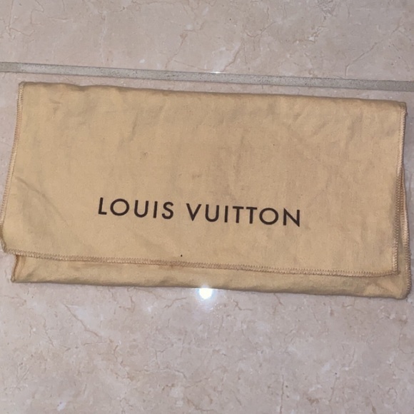 Louis Vuitton Damier Ebene Eva Pochette Shoulder Bag w/ Strap - Picture 12 of 12